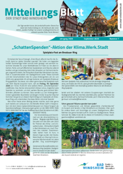 Mitteilungsblatt September 2026