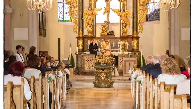 Kirchliche Trauung in St. Kilian