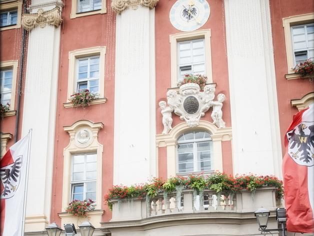 Barockes Rathaus als Fotokulisse